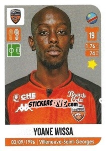 Figurina Yoane Wissa - FOOT 2020-2021 - Panini