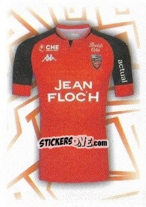 Sticker Maillot Domicile - FOOT 2020-2021 n. 190 - Panini
