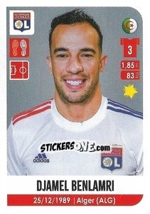 Sticker Djamel Benlamri - FOOT 2020-2021 n. 196 - Panini