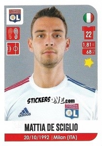 Sticker Mattia De Sciglio - FOOT 2020-2021 n. 197 - Panini