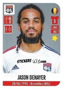 Sticker Jason Denayer - FOOT 2020-2021 n. 198 - Panini