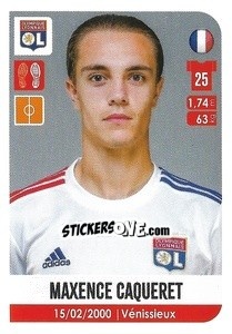 Cromo Maxence Caqueret - FOOT 2020-2021 - Panini