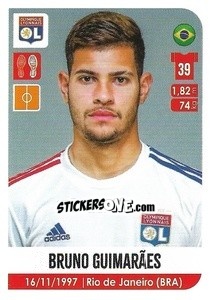 Sticker Bruno Guimaraes - FOOT 2020-2021 n. 204 - Panini