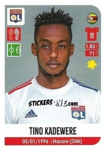 Sticker Tino Kadewere - FOOT 2020-2021 n. 212 - Panini