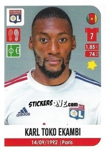 Figurina Karl Toko Ekambi - FOOT 2020-2021 - Panini