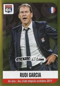 Sticker Rudi Garcia (Coach) - FOOT 2020-2021 - Panini