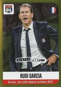 Cromo Rudi Garcia (Coach) - FOOT 2020-2021 - Panini