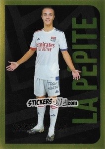 Sticker Maxence Caqueret (La Pépite) - FOOT 2020-2021 n. 218 - Panini