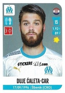 Sticker Duje Caleta-Car - FOOT 2020-2021 n. 223 - Panini