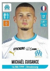 Sticker Michael Cuisance - FOOT 2020-2021 n. 229 - Panini