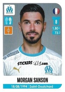 Figurina Morgan Sanson - FOOT 2020-2021 - Panini