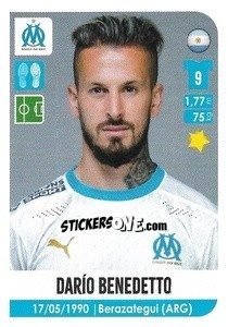 Sticker Dario Benedetto - FOOT 2020-2021 n. 234 - Panini