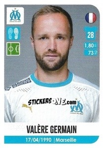 Cromo Valère Germain - FOOT 2020-2021 n. 235 - Panini