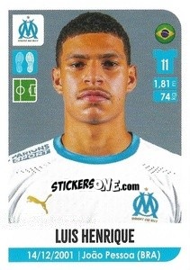 Sticker Luis Henrique - FOOT 2020-2021 n. 236 - Panini