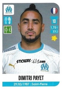 Sticker Dimitri Payet - FOOT 2020-2021 n. 237 - Panini