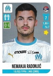 Sticker Nemanja Radonjic - FOOT 2020-2021 - Panini