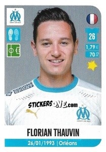 Sticker Florian Thauvin - FOOT 2020-2021 n. 239 - Panini