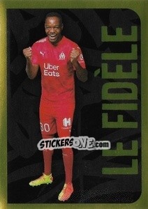 Sticker Steve Mandanda (Le Fidèle) - FOOT 2020-2021 n. 241 - Panini