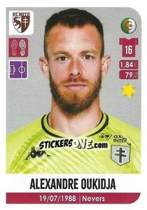 Sticker Alexandre Oukidjia - FOOT 2020-2021 n. 246 - Panini