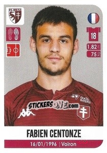 Cromo Fabien Centonze - FOOT 2020-2021 - Panini