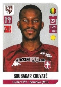 Figurina Boubakar Kouyaté - FOOT 2020-2021 n. 251 - Panini