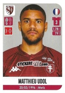 Sticker Matthieu Udol - FOOT 2020-2021 - Panini