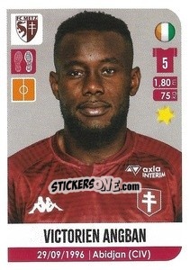 Cromo Victorien Angban - FOOT 2020-2021 - Panini