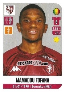 Cromo Mamadou Fofana - FOOT 2020-2021 - Panini