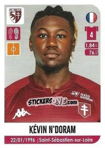 Sticker Kévin N'Doram - FOOT 2020-2021 n. 258 - Panini