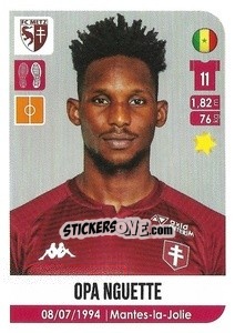 Sticker Opa Nguette - FOOT 2020-2021 n. 259 - Panini