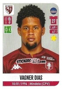 Sticker Vagner Dias - FOOT 2020-2021 n. 263 - Panini