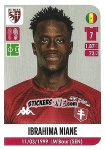 Figurina Ibrahima Niane - FOOT 2020-2021 - Panini