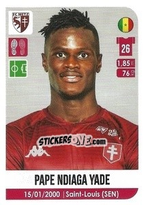 Cromo Pape Ndiaga Yade - FOOT 2020-2021 n. 265 - Panini