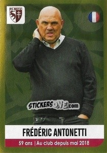 Sticker Frédéric Antonetti (Coach) - FOOT 2020-2021 - Panini
