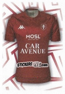 Sticker Maillot Domicile - FOOT 2020-2021 n. 268 - Panini