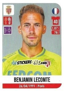 Sticker Benjamin Lecomte - FOOT 2020-2021 n. 272 - Panini