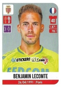 Sticker Benjamin Lecomte - FOOT 2020-2021 - Panini