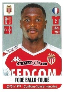 Figurina Fodé Ballo-Touré - FOOT 2020-2021 - Panini