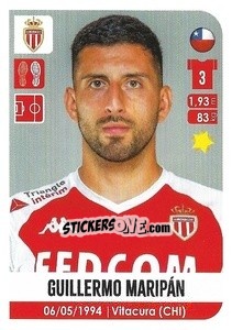 Sticker Guillermo Maripan - FOOT 2020-2021 n. 278 - Panini