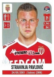 Sticker Strahinja Pavlovic - FOOT 2020-2021 n. 279 - Panini