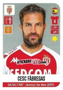 Sticker Cesc Fabregas - FOOT 2020-2021 n. 281 - Panini