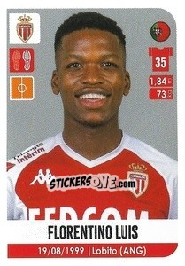 Sticker Florentino Luis - FOOT 2020-2021 n. 284 - Panini