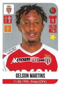 Cromo Gelson Martins - FOOT 2020-2021 - Panini