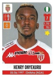 Sticker Henry Onyekuru - FOOT 2020-2021 n. 286 - Panini