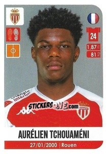 Sticker Aurélien Tchouaméni - FOOT 2020-2021 n. 287 - Panini