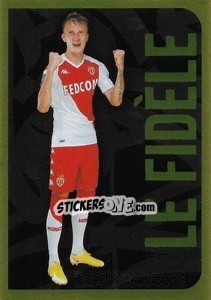 Sticker Aleksandr Golovin (Le Fidèle) - FOOT 2020-2021 n. 293 - Panini