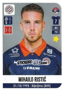 Sticker Mihailo Ristic - FOOT 2020-2021 n. 304 - Panini