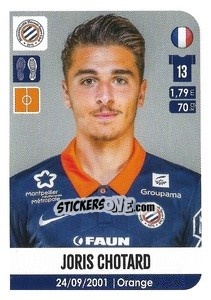 Sticker Joris Chotard - FOOT 2020-2021 - Panini