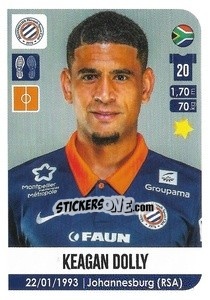 Cromo Keagan Dolly - FOOT 2020-2021 - Panini