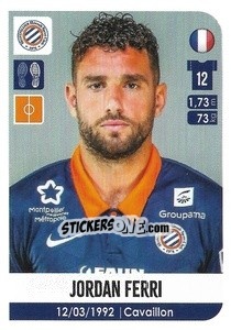 Cromo Jordan Ferri - FOOT 2020-2021 - Panini